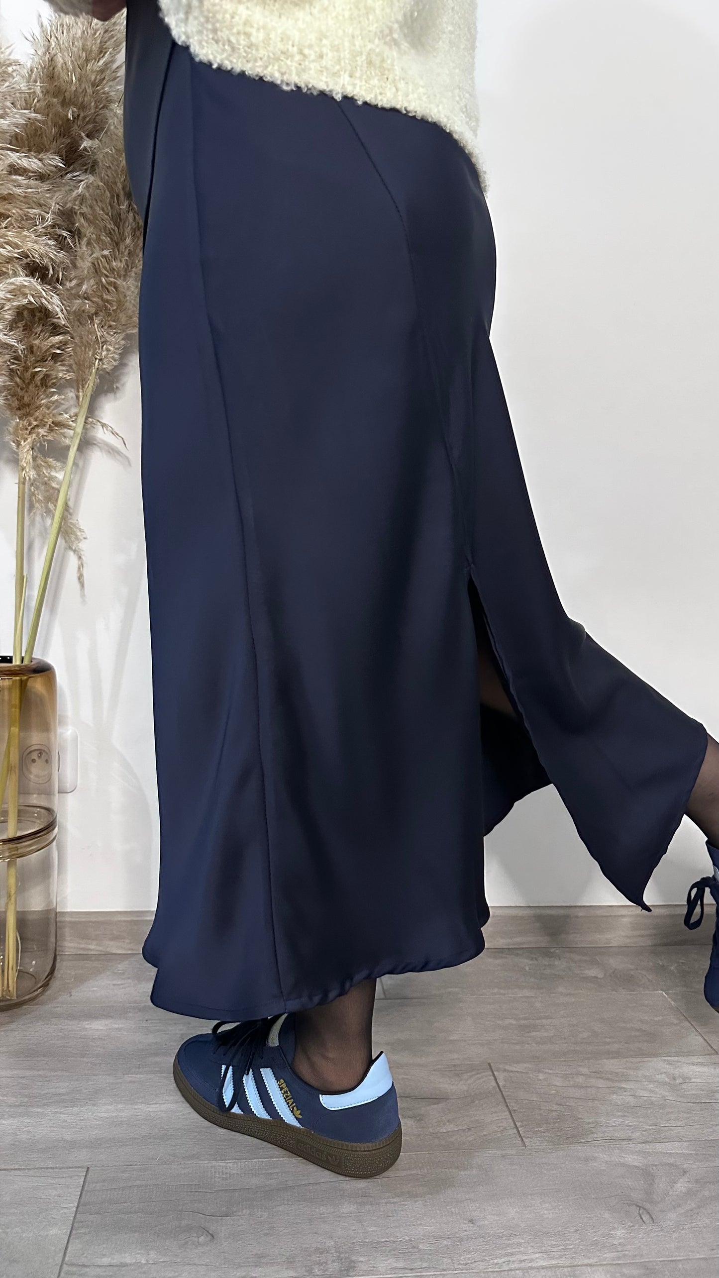 JUPE SATIN