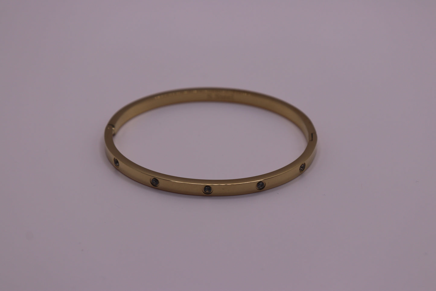 BRACELET BANGLE WITH RHINESTONES