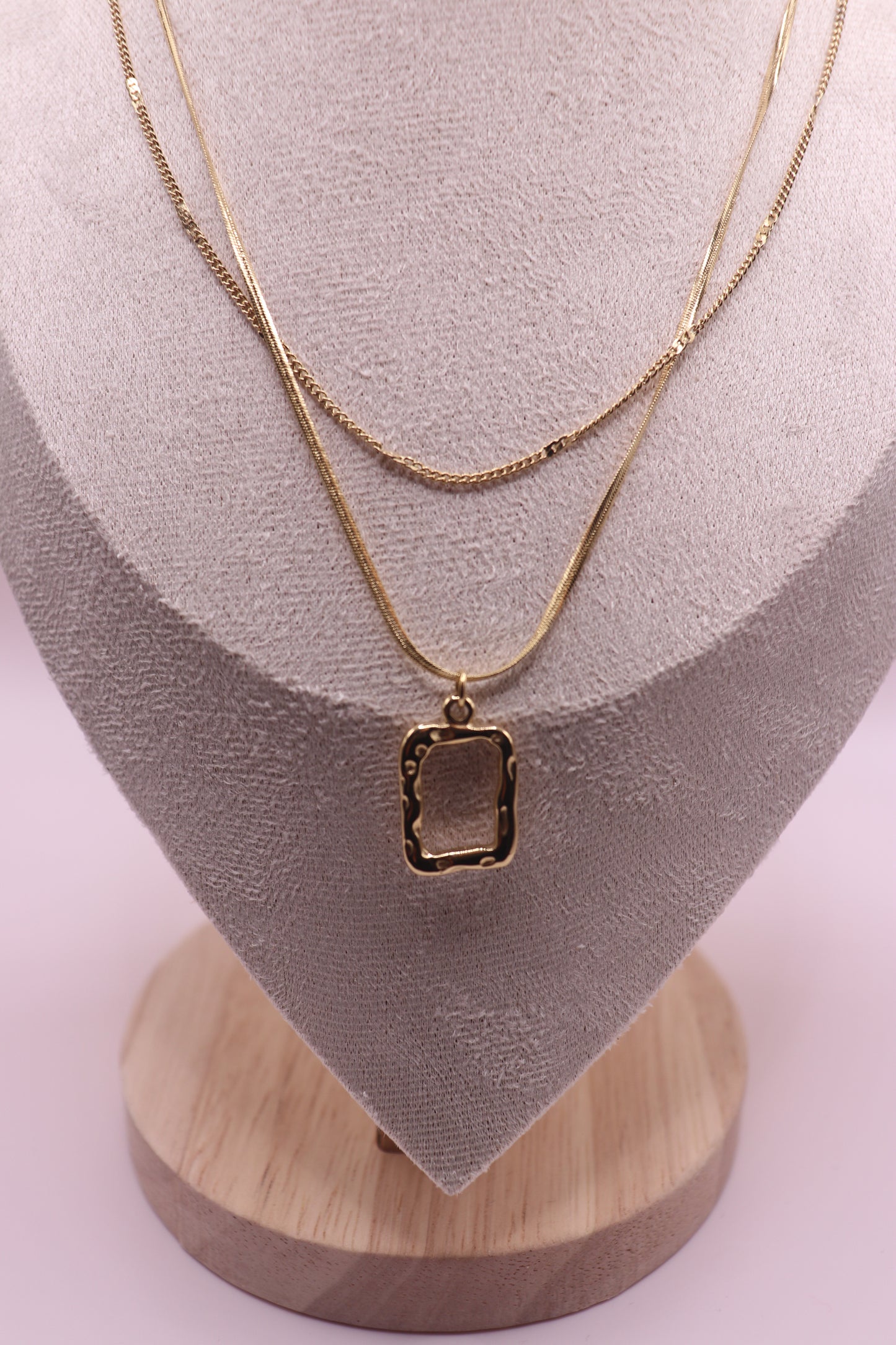 COLLIER DOUBLE RANGS