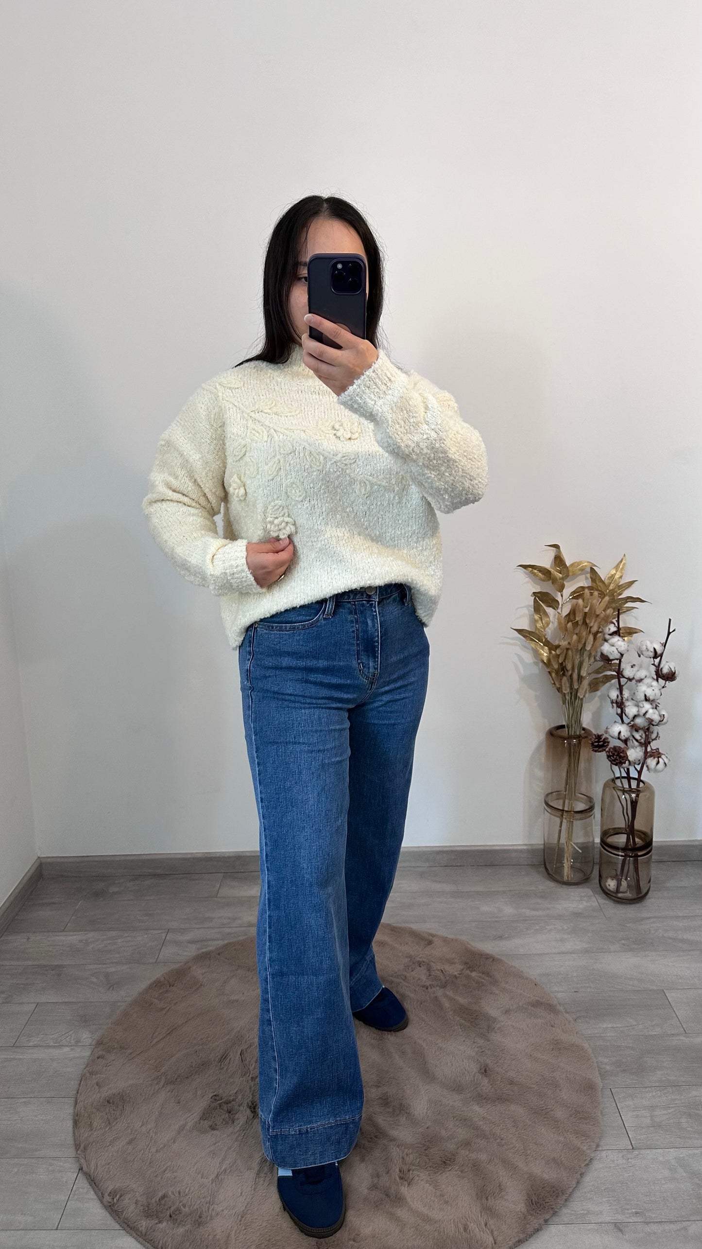 PULL FLORAL