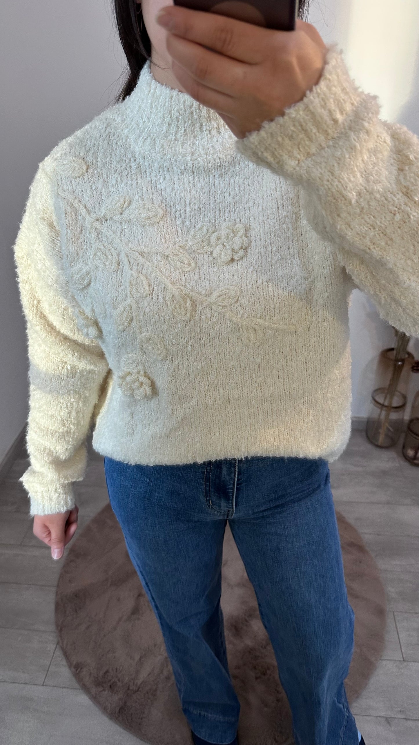 PULL FLORAL