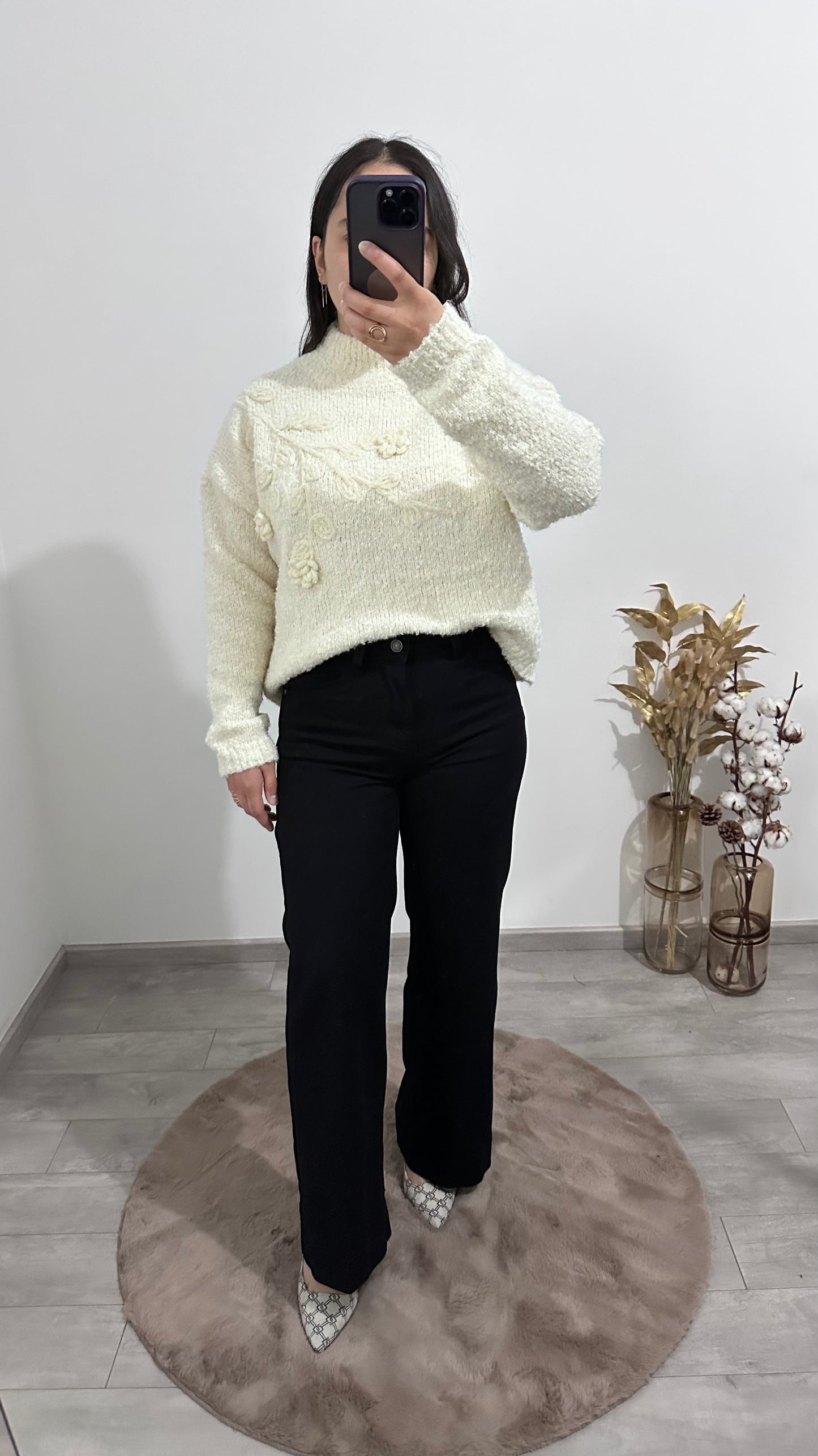 PULL FLORAL
