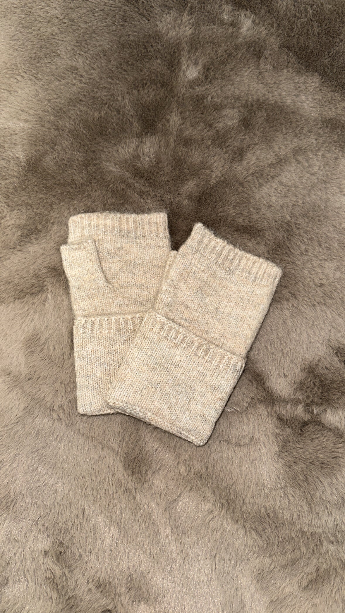MITAINES EN MAILLE