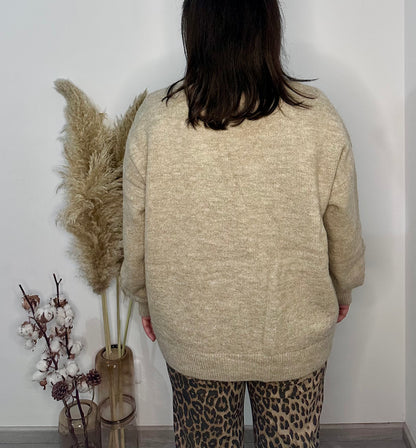 SLEEVELESS KNITTED VEST