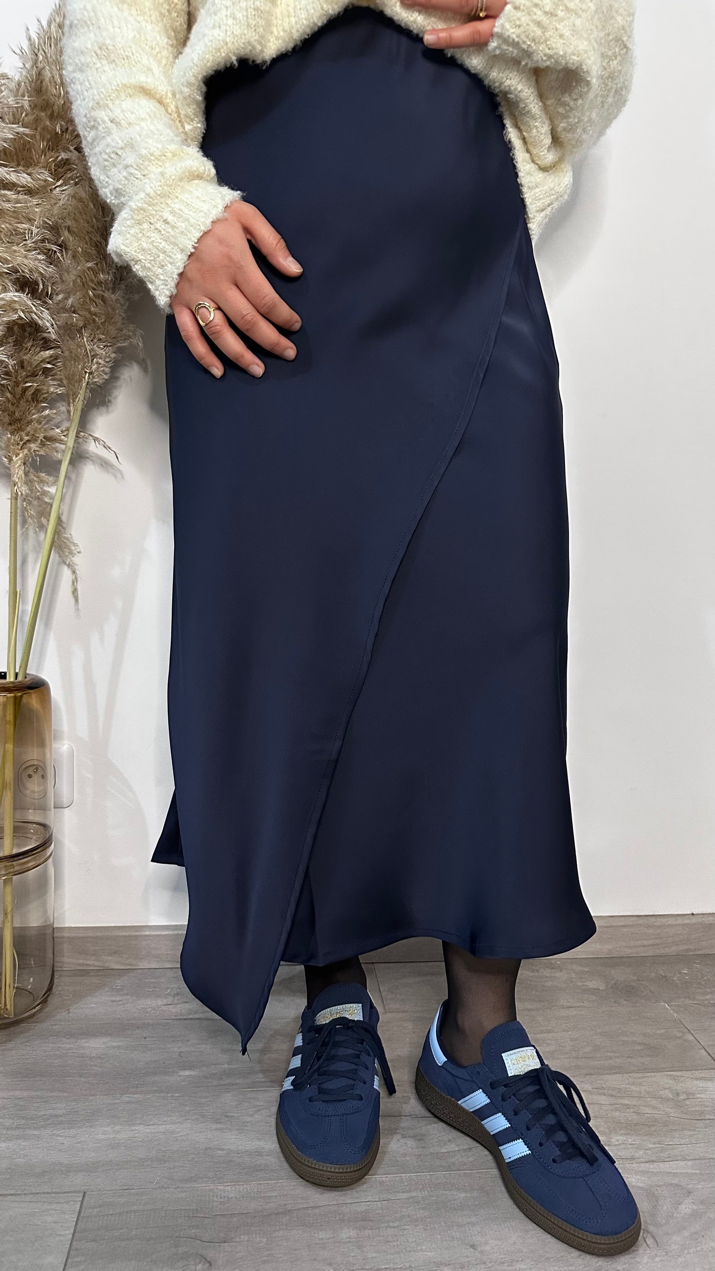 JUPE SATIN