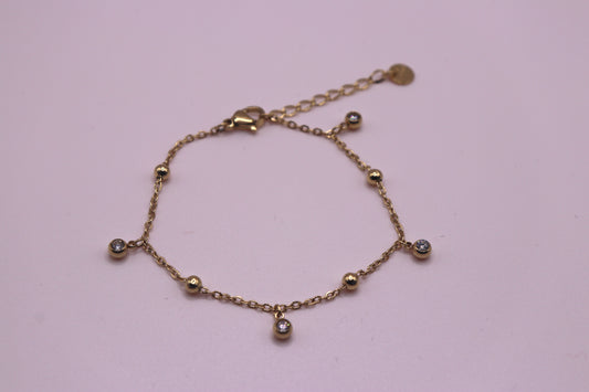 DÜNNES STRASS-ARMBAND