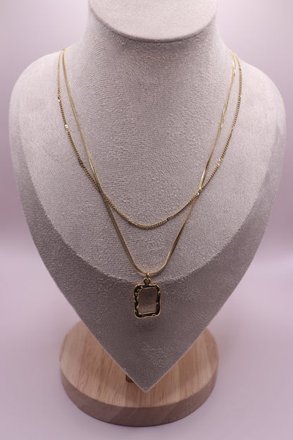 COLLIER DOUBLE RANGS