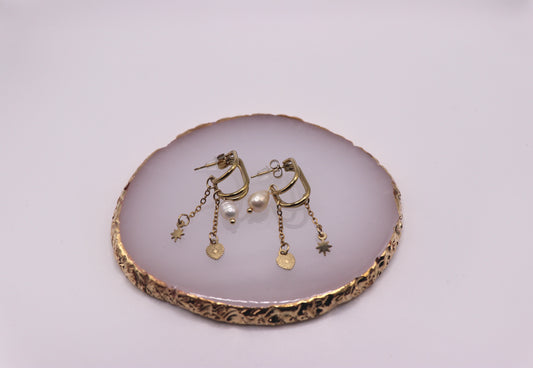 BOUCLES D'OREILLES NÉBULEUSE