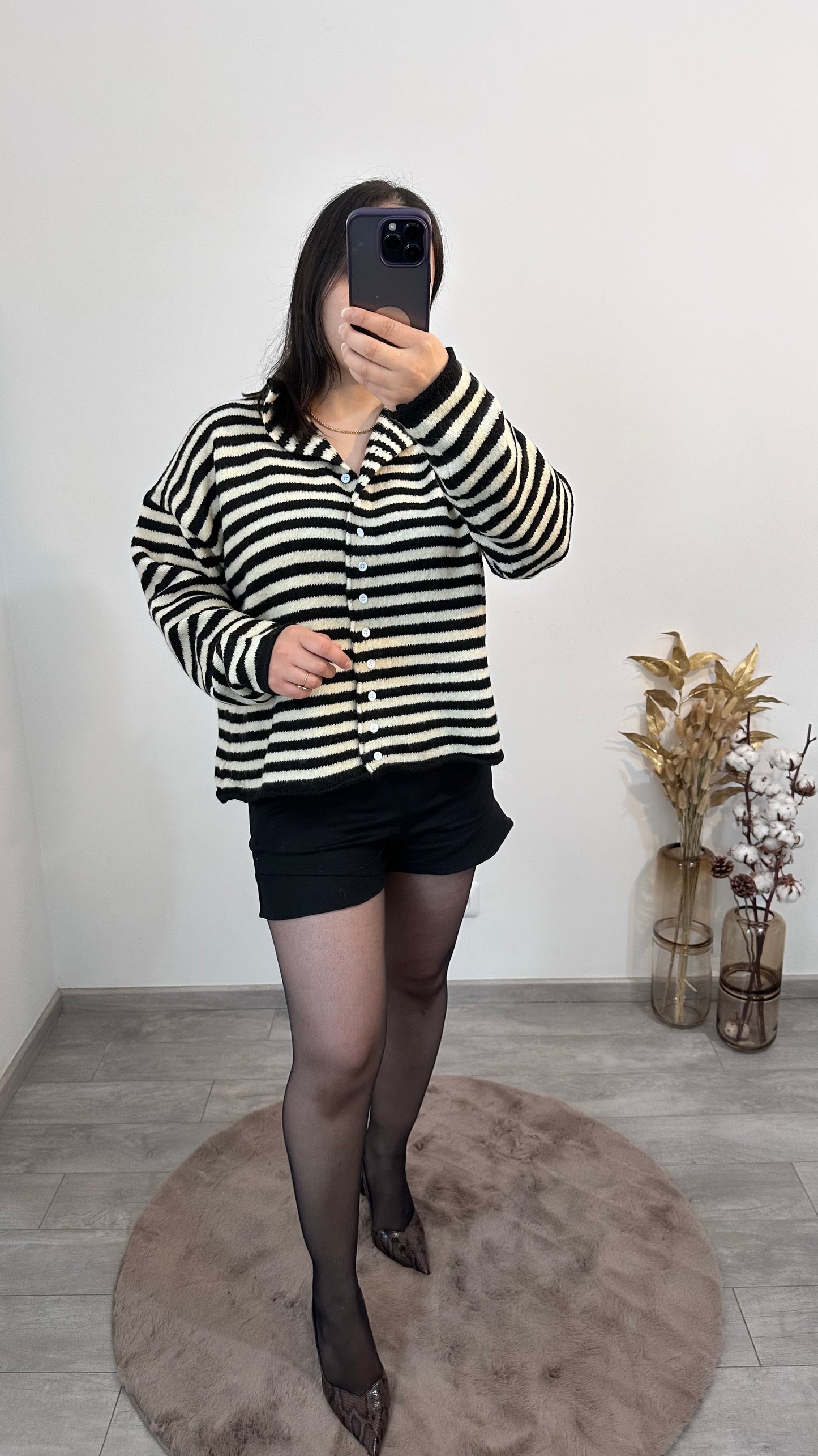 PULL RAYÉ