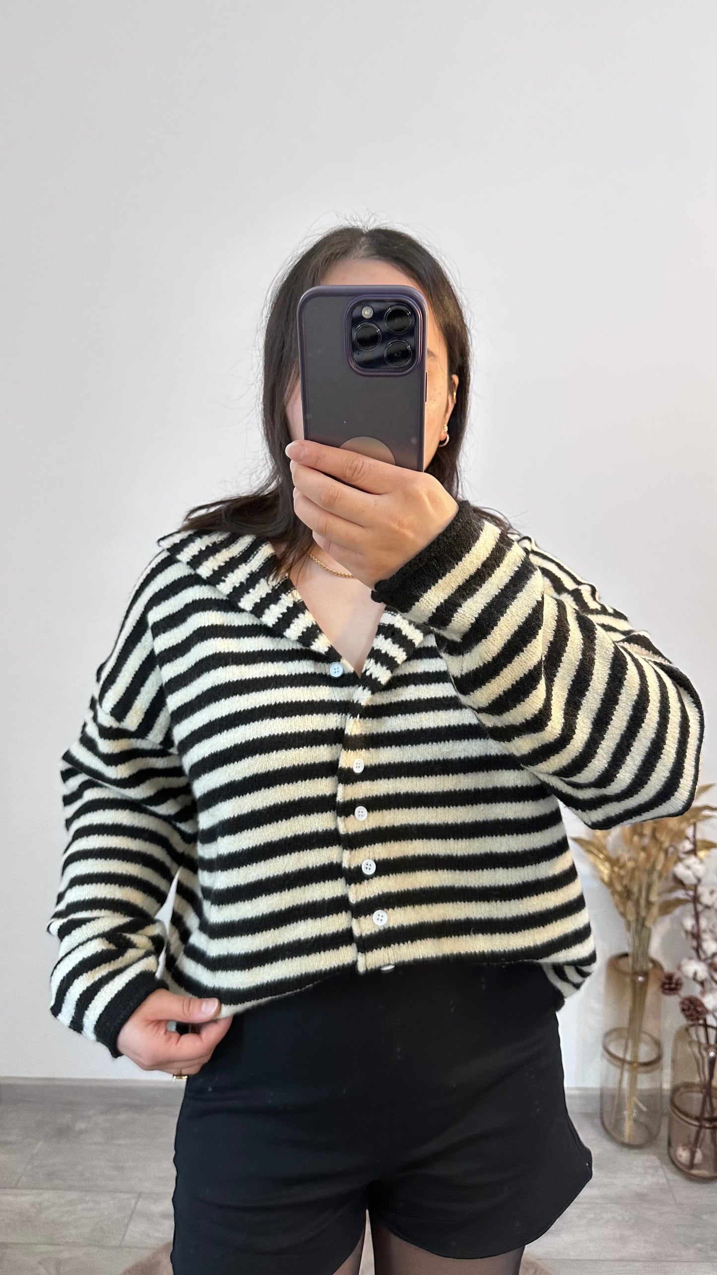 PULL RAYÉ