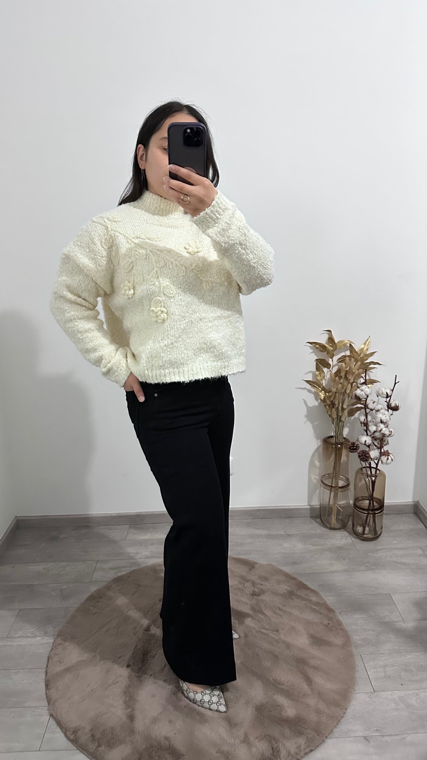 PULL FLORAL
